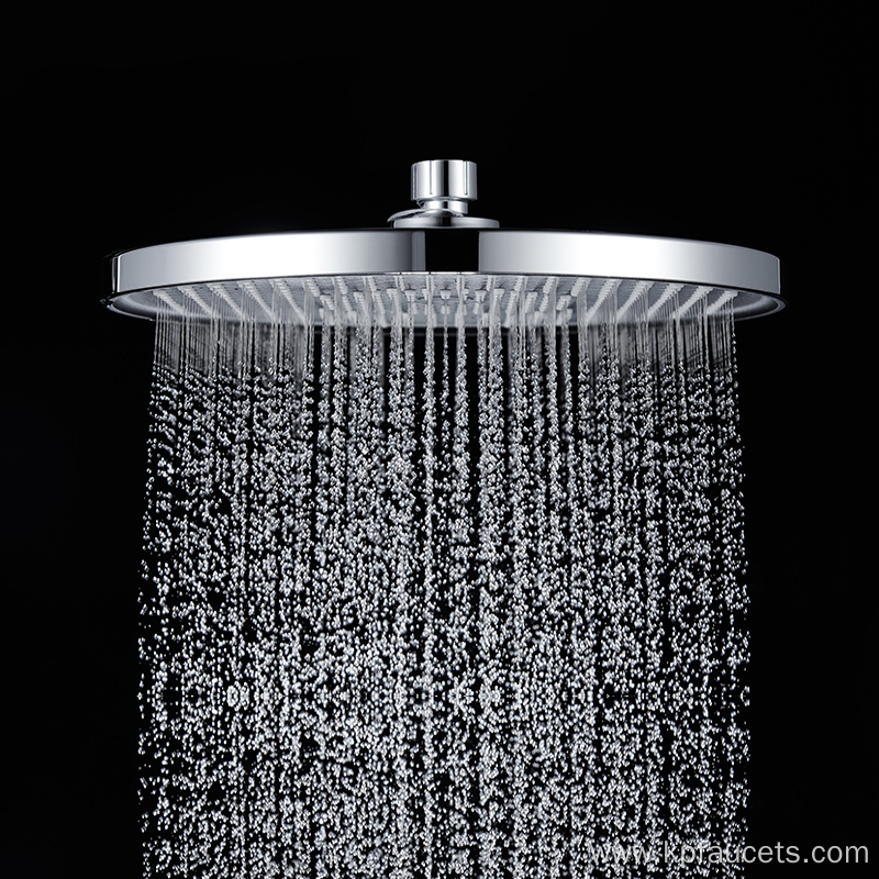 Double Rainfall Overhead Shower Head Set