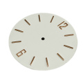 Minimalismo blanco Dial Dial Aplicada índices para reloj