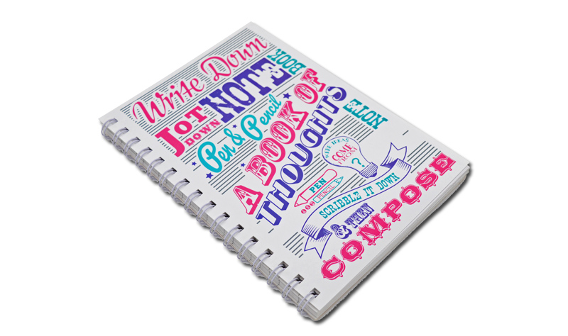 Cheap Creative Exercise Book Writing Notebook