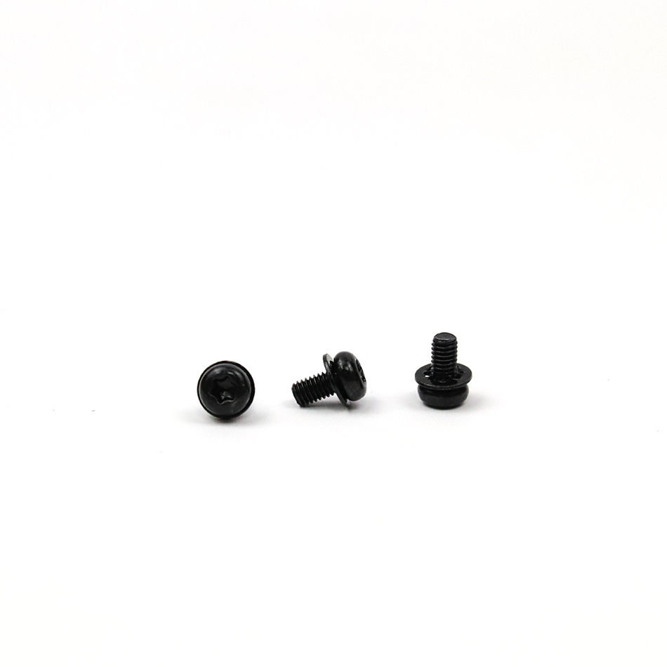 Black zinc SEMS screws / Combination screw