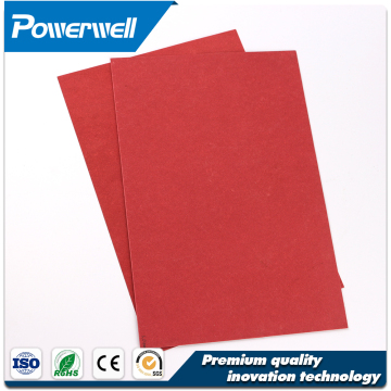 Red insulation vulcanized fibre sheet , vulcanized fiber sheet price for electrical motors