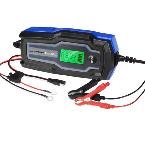 ATEM POWER 4A 6V/12V Automatic SLA AGM Car Truck Battery Charger AC to DC
