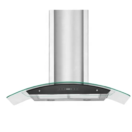 60 cm Kitchen Appliance Island-Mounted Extractor Hood with Copper Motor
