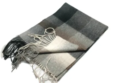 Fashion Winter Warm Stripe Wool Throw Scarf