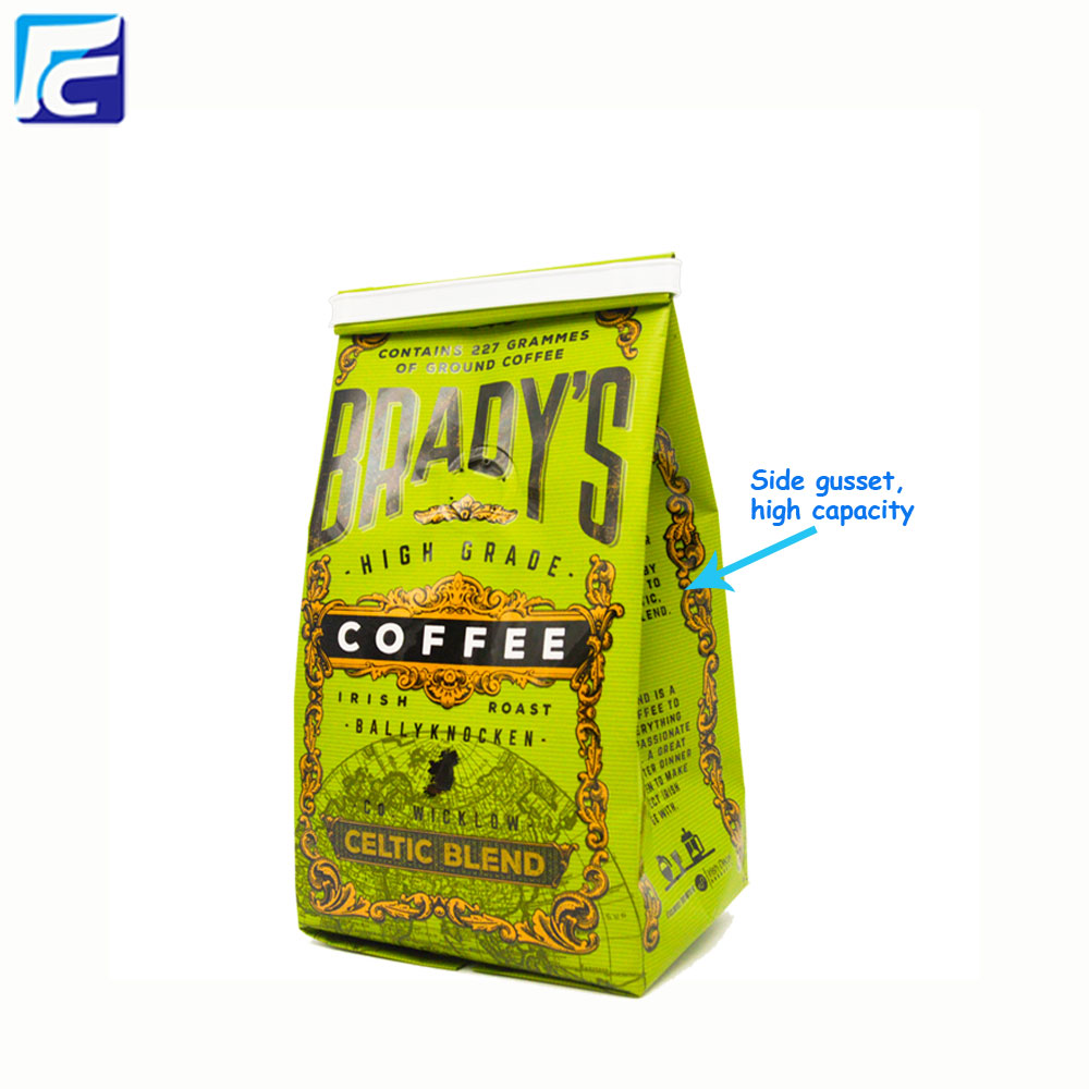 Custom printing coffee bags