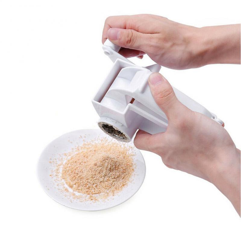 Rotary Cheese Grater Kitchen Helper Tools Blades Stainless Steel Cheese Grater Cheese Tools Kitchen Accessories