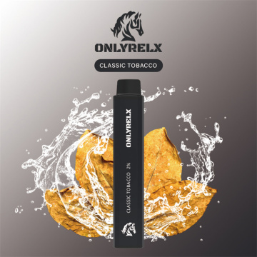 Vaporizador de vape desechable OnlyRelx Flavores de novedad