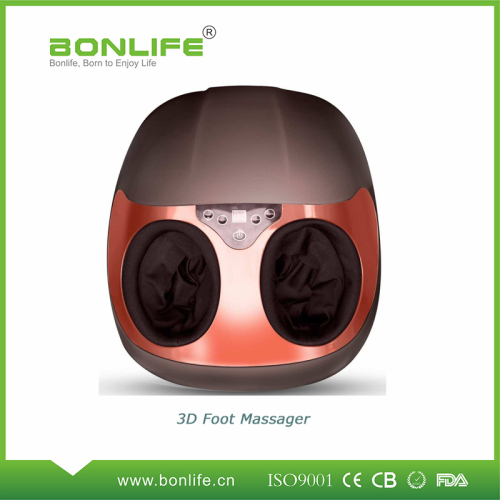 Massager de pés de multifucção de aquecimento de rolo elétrico com adaptador