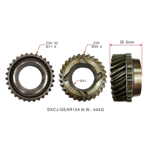 Manual Auto Parts Transmission Box GEAR for ISUZU TFR54 - OEM 8-94161-137-1 8-94161-133-1 8-94161-139-1