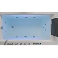 Waterfall Led Lighting Whirlpool Acrylic Massage Bathtub