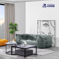 Grünes Stoffsofa für modernes Wohnzimmer