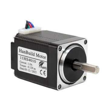 High-Torque 1.8 Degree HanBuild 28 NEMA11 Stepper Motor for Mini CNC 3D Printer