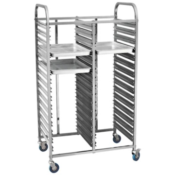 Customizable Commercial Stainless Steel Food Grade Baking Tray Rack Trolley