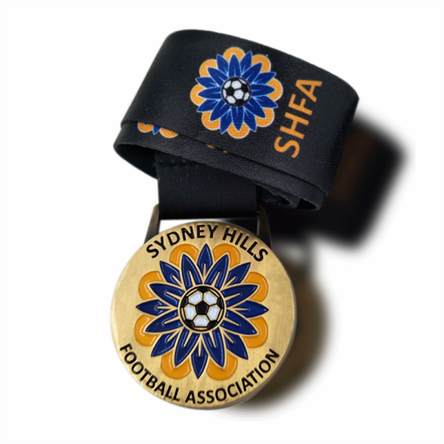 Custom metal enamel running medals