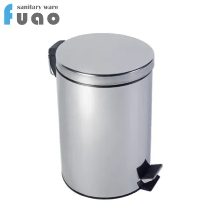 FUAO plastic waste bin outdoor trash bin