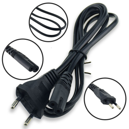 european standard 2 pin ac power cord