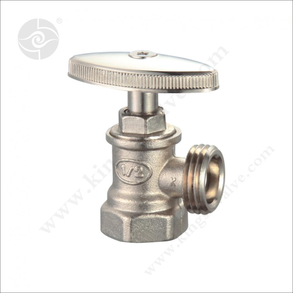 Valve d'angle de plaque de nickel KS-417B