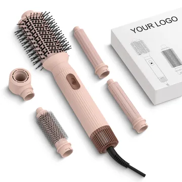 5-in-1 Styler Hot Air Comb Hair Dryer Brush