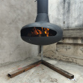 Suspended Hanging Steel Fireplace Stove