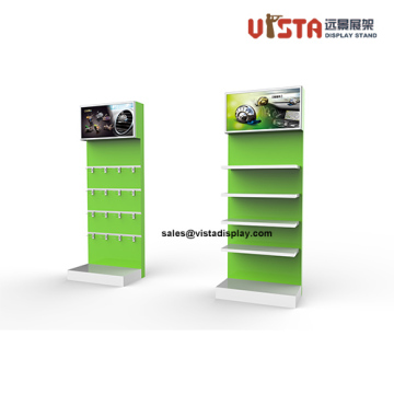 Wooden Slatwall Cosmetics Store Fixtures