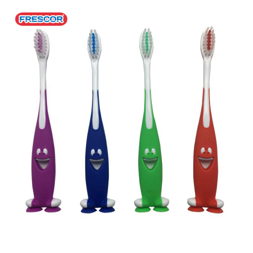 Cartoon Style Sucker Soft Kids Toothbrush