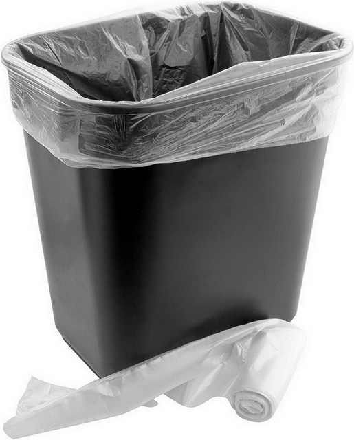 Recycling 35x50 Plastic Trash Can Bag Black Professional 55-60 Gallon Garbage Packaging Bag