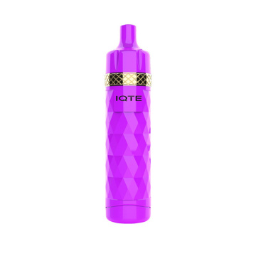 6000 개의 퍼프 일회용 vape가 IQTE에 맞았습니다