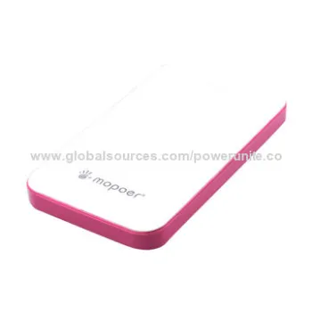 Li-polymer Dual USB Ports Li-polymer Battery Cell Emergency Battery Charger with 8,000mAh Capacity