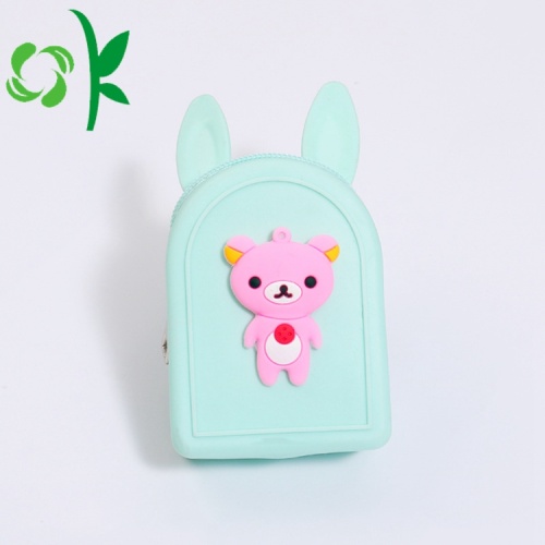 Thời trang nhỏ Silicone Pocket Chủ Coin Bag Purse