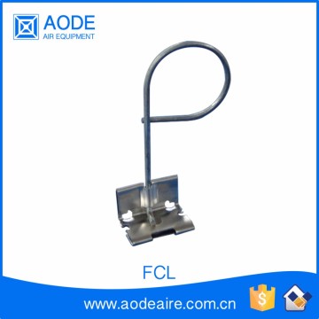 Galvanized Filter Clips the air diffuser neck adapter of ductwork accessories for HVAC ventilation system