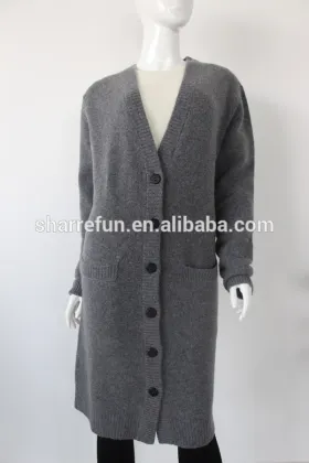 factory manufacturer 5gg heavy thick cashmere cardigan sweater