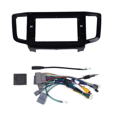 Car GPS Navigation Stereo For Honda Odyssey 2015-2019 Radio Fascias Panel Frame Fit 2 Din 10 Inch In Dash Headunit Screen Stereo