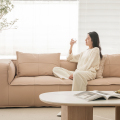 Ghế sofa mô -đun da chủ nhật