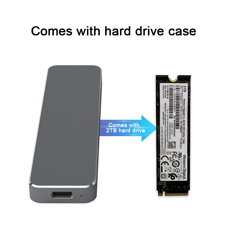 SSD Solid State Drive Case 2.5 pulgadas