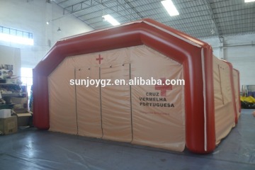 Air Sealed Inflatable Hospital Medic Cross Tent For Emergency Tent Nurse House Field Tent