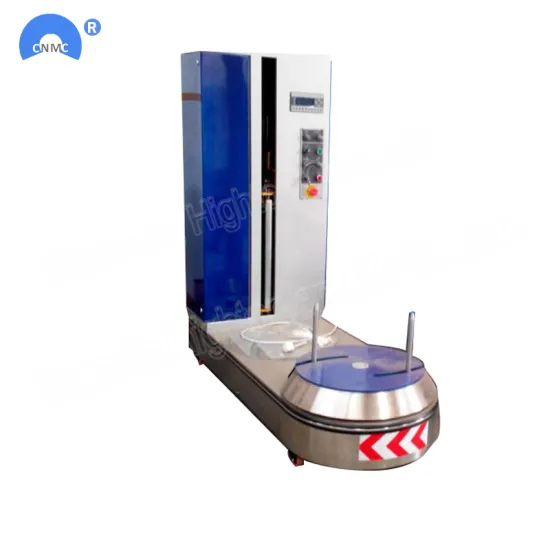 New good price airport automatic luggage wrapping machine
