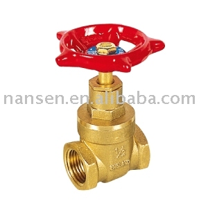brass gate valve