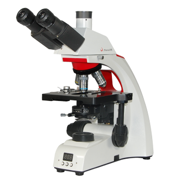 Biologisches Trinokular -Thermostat -Mikroskop für Veterinärarzt