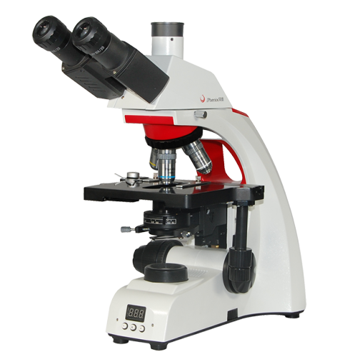 Microscope biologique trinoculaire thermostat pour vétérinaire