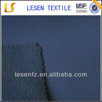 Lesen Textile 4 way non woven polyester fabric polar fleece