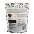 Bolso de comida para mascotas de PLA 100% compostable con cremallera