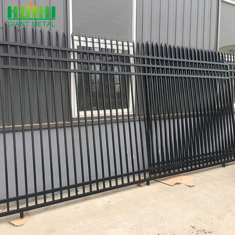 Picket Decorative Metal Used Wrought Iron Fence Panels