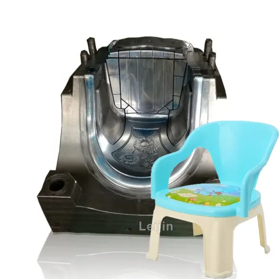 High Precision Plastic Arm Chair Mold Injection Mould from Taizhou Hangxiang Mold Factory