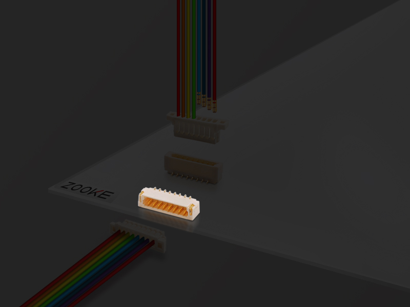 0.80mm pitch wire sa produkto ng mga konektor ng board connectors