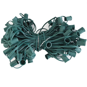 1000 pés roll c9 LED E17 Christmas Spool String Lights