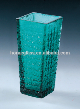 Blue Crystal Glass vase wholesale