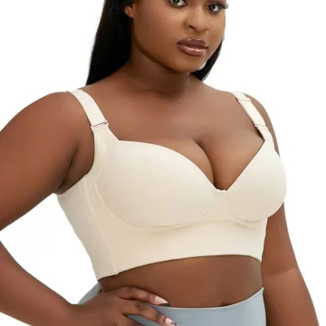 Guaranteed Quality Nylon Fabric Breathable Multi-Size High Elasticity Comfortable Back Button Bra