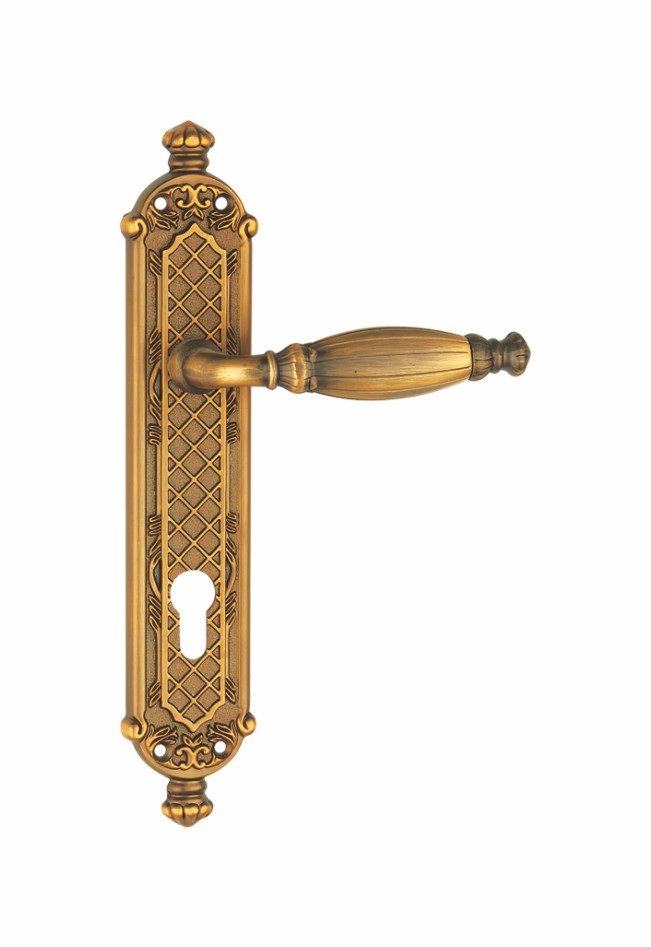 Gold brass finish larson storm door handle dubai