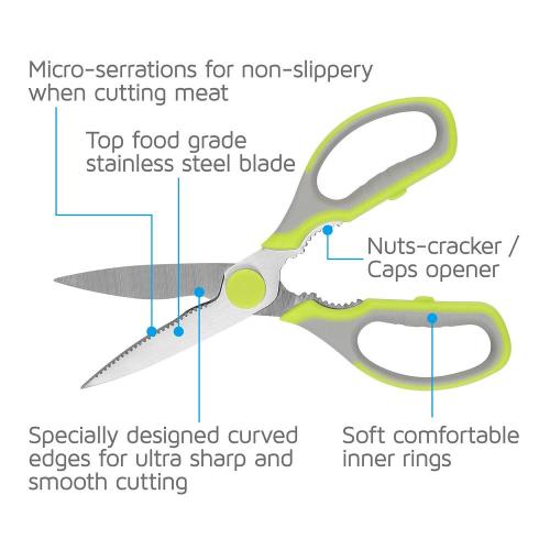 Heavy Duty Food Shears Kitchen Scissors