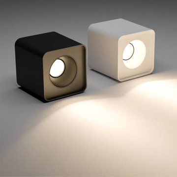 Hurtownia Cob Down Downss: Square, montowany na powierzchni, 10W-15W, aluminiowe odlewanie tarczy
